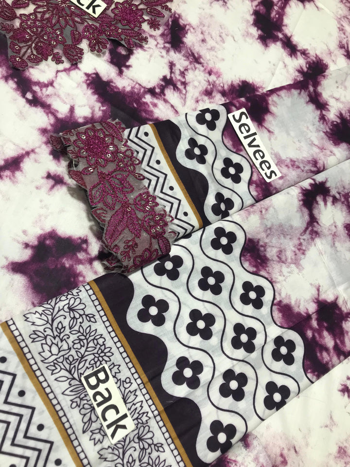 Sapphire Lawn Suit-Lawn Suits-Replica Zone