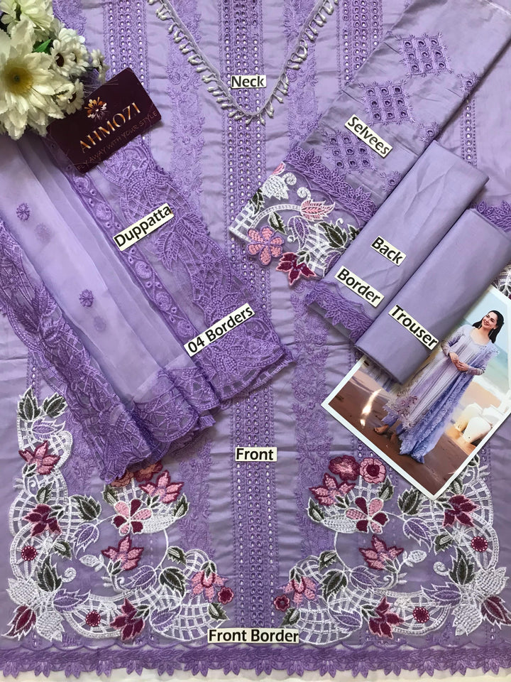 Serene Lawn Suit-Lawn Suits-Replica Zone