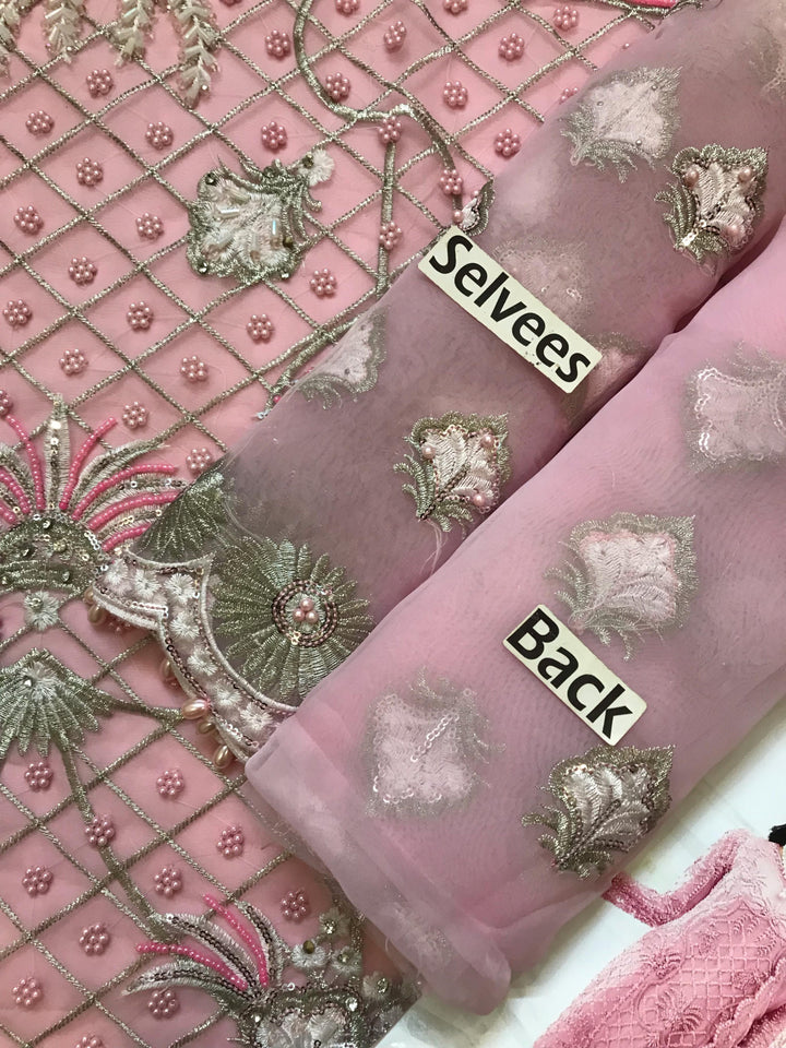 Serene Organza Suit-Replica Suits-Replica Zone