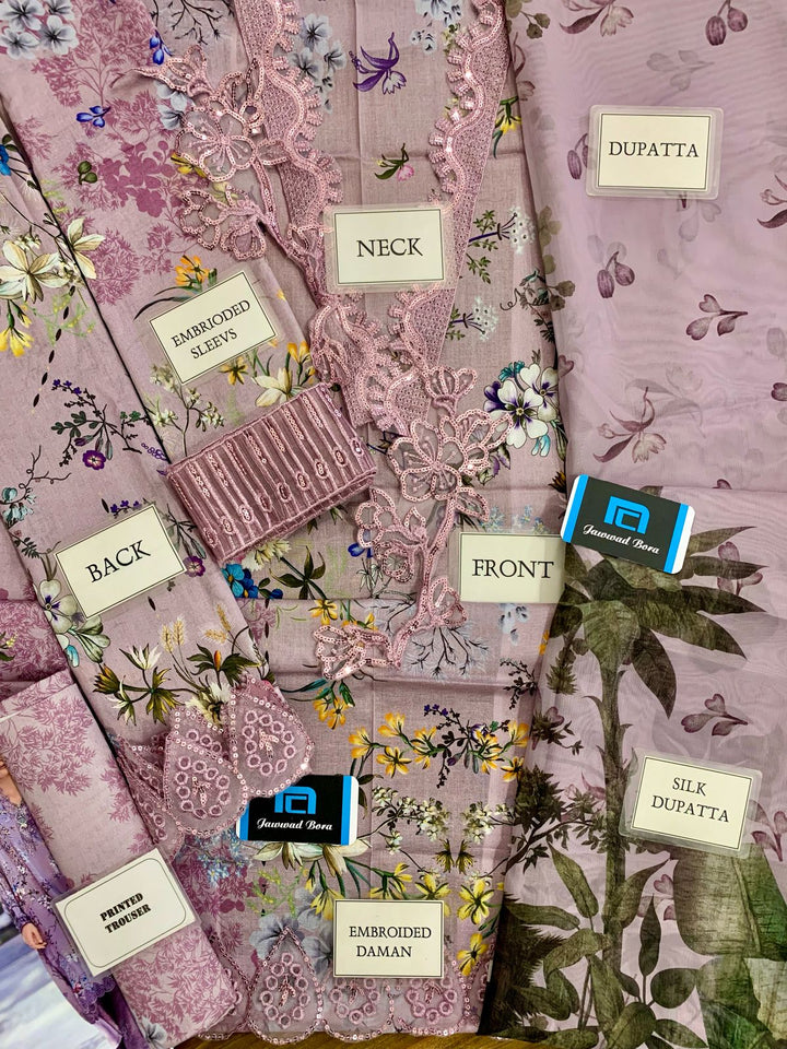 Sobia Nazir Cotton Suit-Cotton Suits-Replica Zone