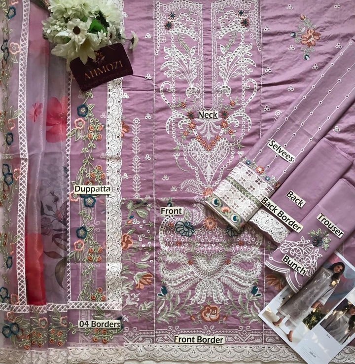 Sobia Nazir Cotton Suit-Cotton Suits-Replica Zone