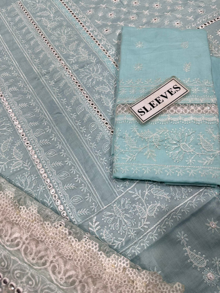 Sobia Nazir Cotton Suit-Cotton Suits-Replica Zone