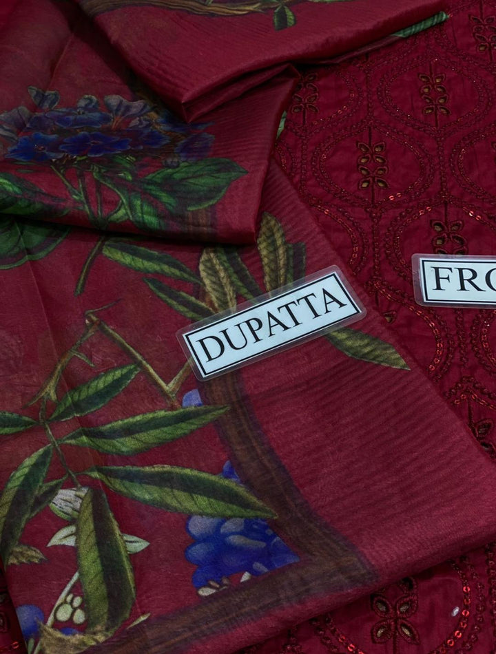 Sobia Nazir Cotton Suit-Cotton Suits-Replica Zone