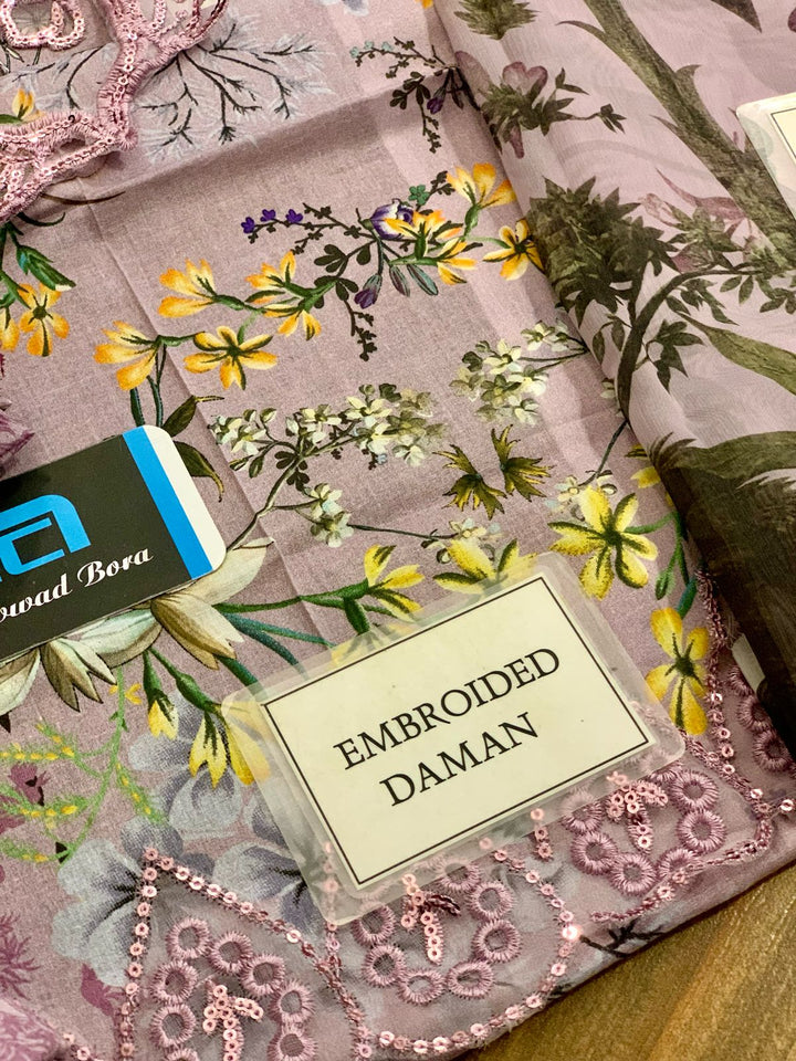 Sobia Nazir Cotton Suit-Cotton Suits-Replica Zone