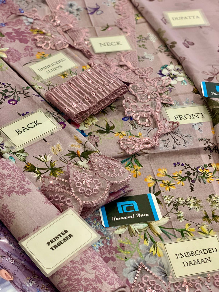 Sobia Nazir Cotton Suit-Cotton Suits-Replica Zone