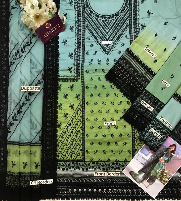 Sobia Nazir Lawn Suit-Lawn Suits-Replica Zone