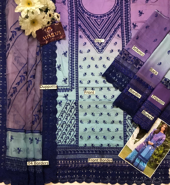 Sobia Nazir Lawn Suit-Lawn Suits-Replica Zone