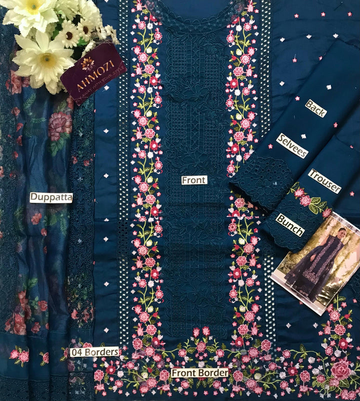 Sobia Nazir Lawn Suit-Lawn Suits-Replica Zone