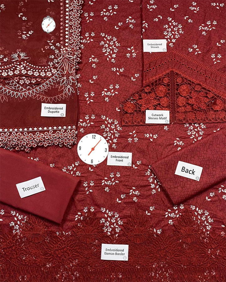Suffuse Cotton Suit-Cotton Suits-Replica Zone