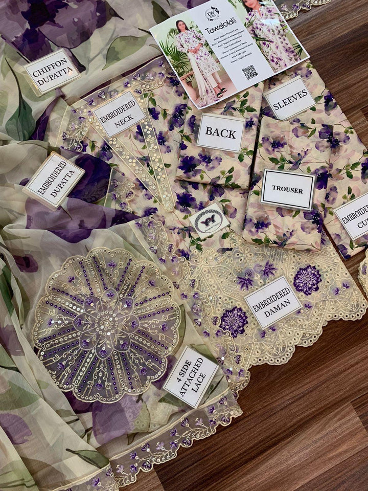 Tawakkal Lawn Suit-Lawn Suits-Replica Zone