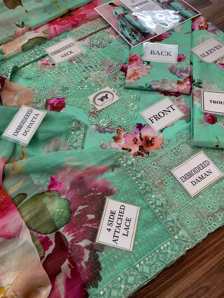 Tawakkal Lawn Suit-Lawn Suits-Replica Zone