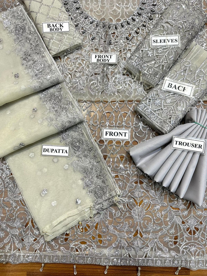 Tawakkal Organza Suit-Replica Suits-Replica Zone
