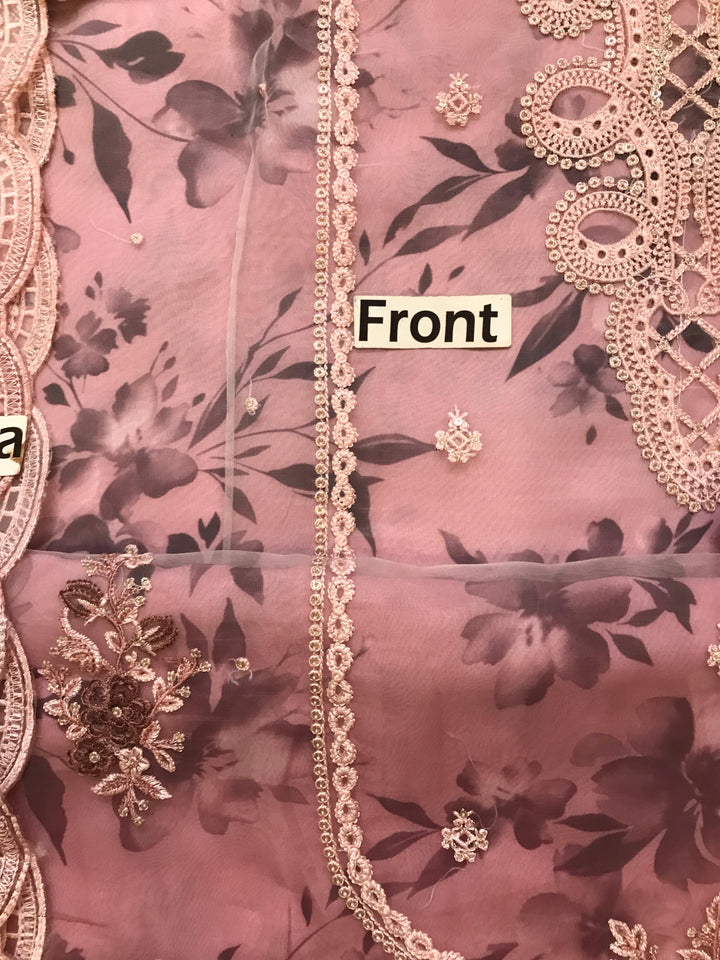 Tawakkal Organza Suit-Replica Suits-Replica Zone