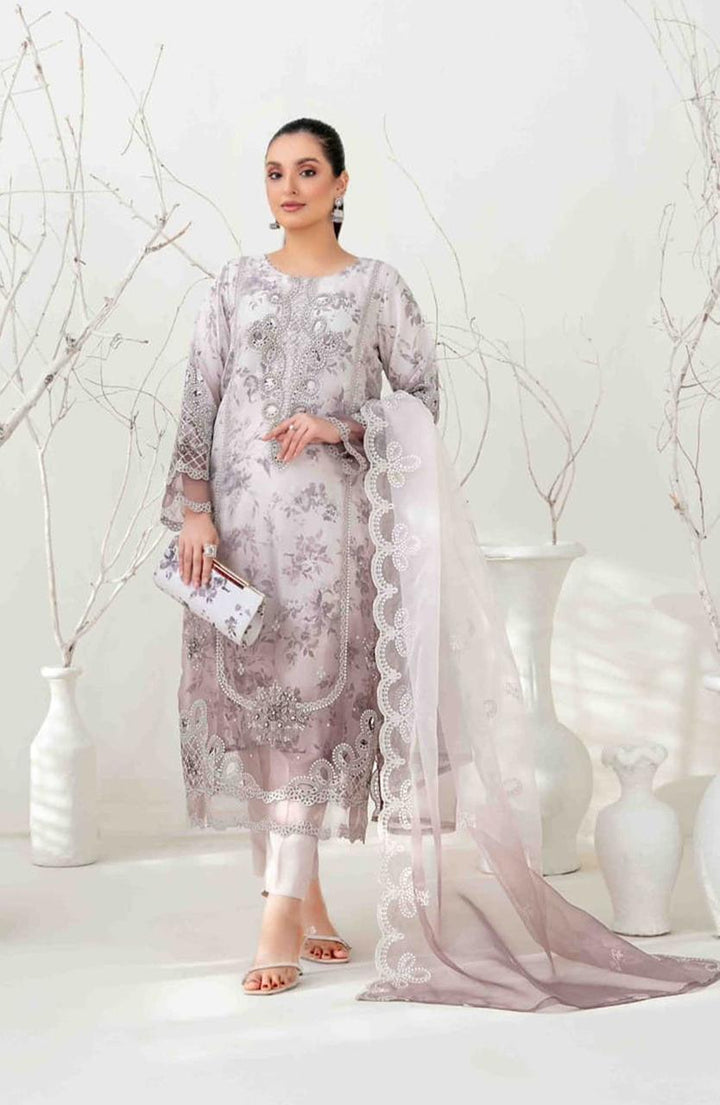 Tawakkal Organza Suit-Replica Suits-Replica Zone