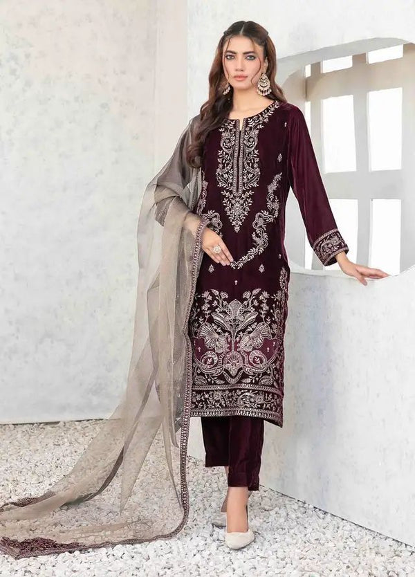 Tawakkal Velvet Suit-Replica Suits-Replica Zone