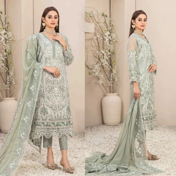 Tawwakal Organza Suit-Replica Suits-Replica Zone