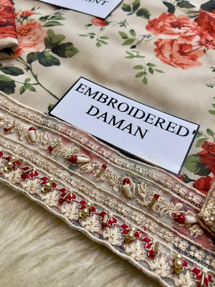 Vaniya Lawn Suit-Lawn Suits-Replica Zone