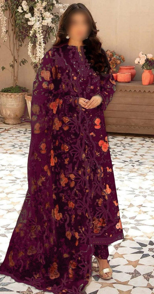 Vaniya Lawn Suit-Lawn Suits-Replica Zone