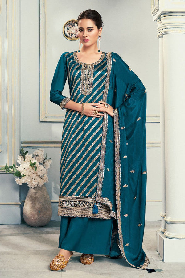 Vinay Chiffon Suit-Replica Suits-Replica Zone