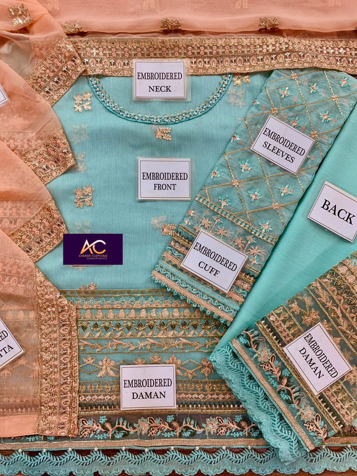 Xenia Chiffon Suit-Replica Suits-Replica Zone