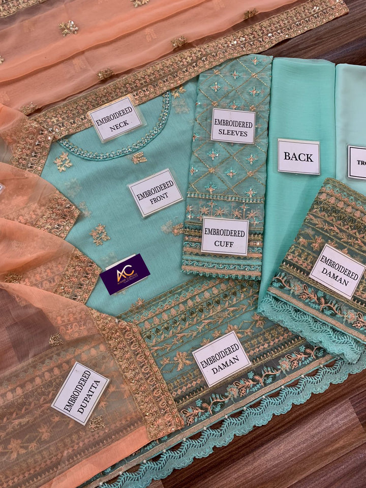 Xenia Chiffon Suit-Replica Suits-Replica Zone