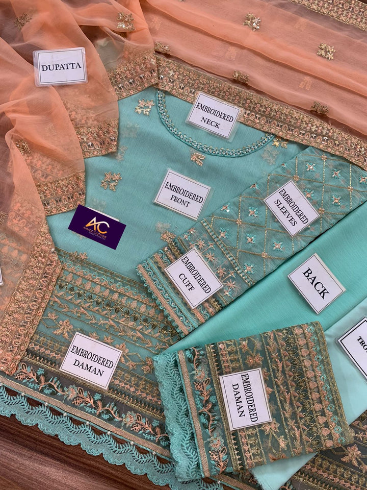 Xenia Chiffon Suit-Replica Suits-Replica Zone