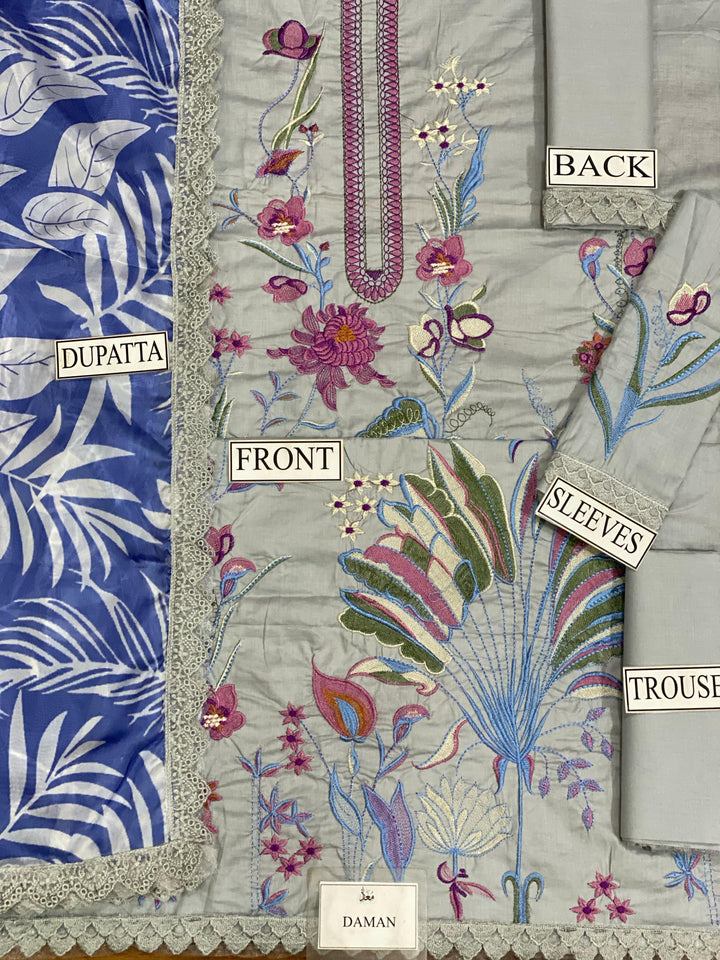 Zaha Cotton Suit-Cotton Suits-Replica Zone
