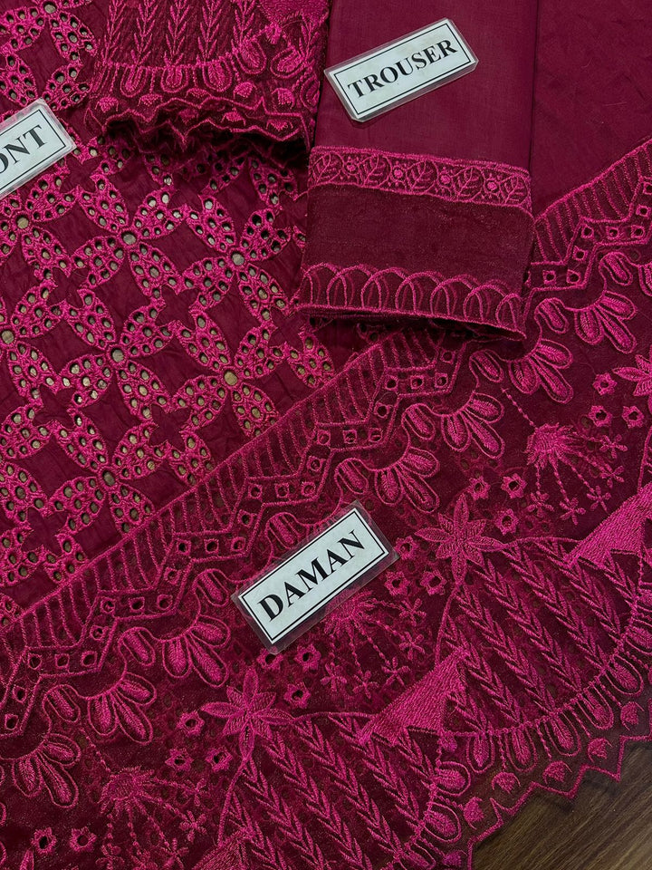 Zainab Chottai Cotton Suit-Cotton Suits-Replica Zone