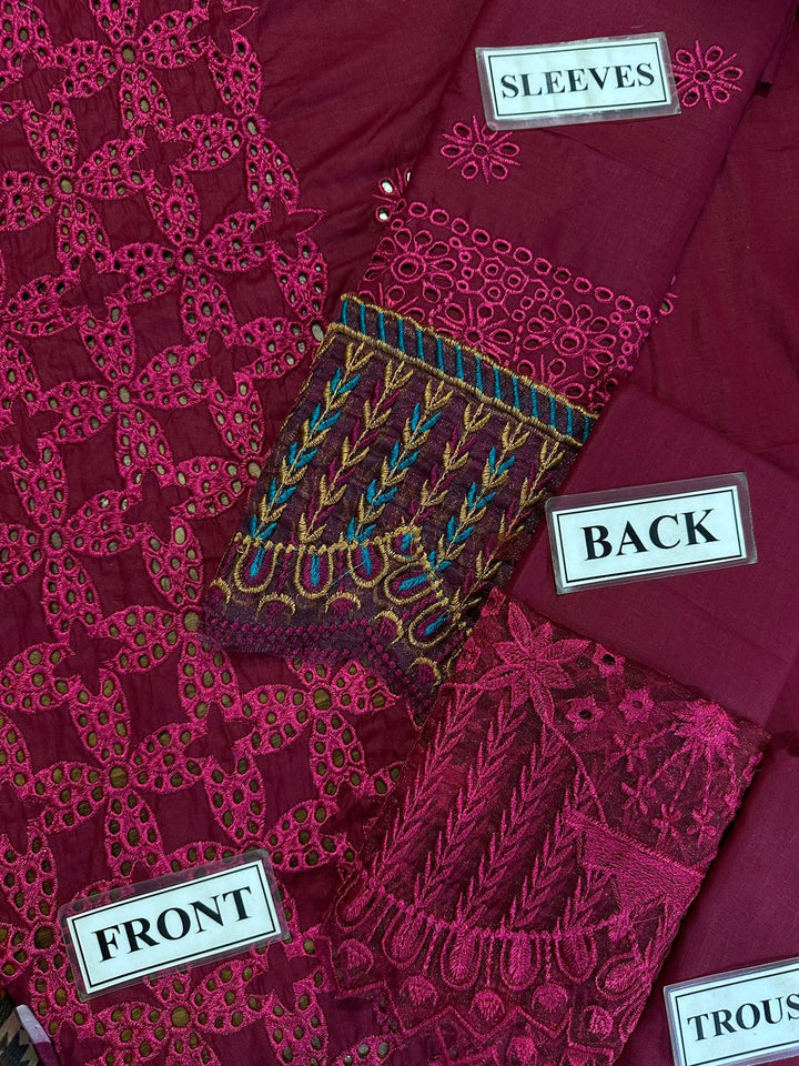 Zainab Chottai Cotton Suit-Cotton Suits-Replica Zone