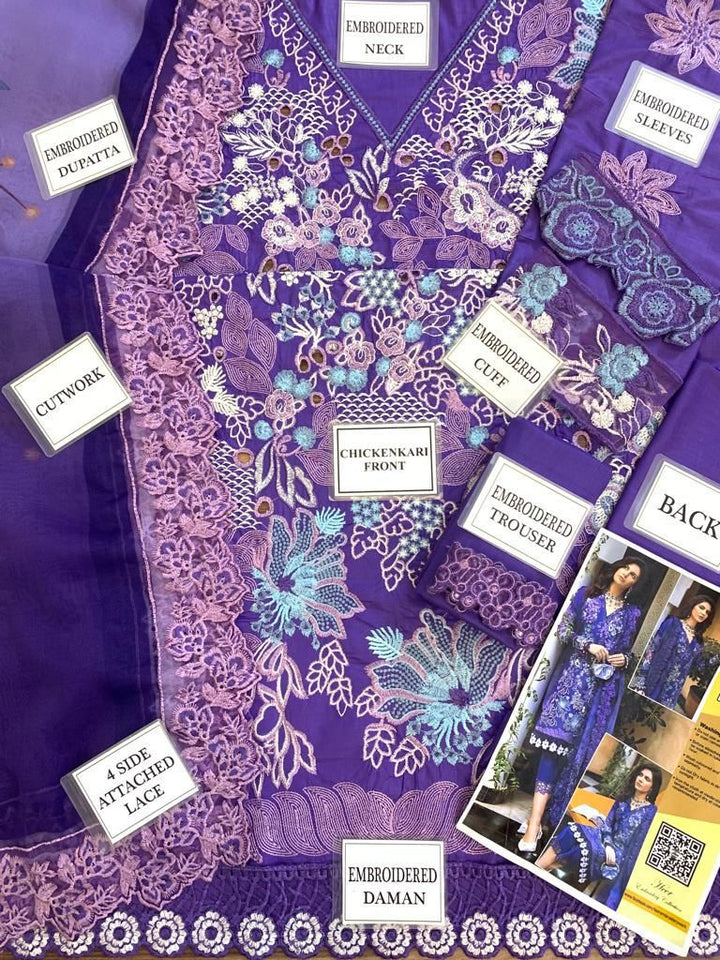 Zainab Chottani Cotton Suit-Cotton Suits-Replica Zone