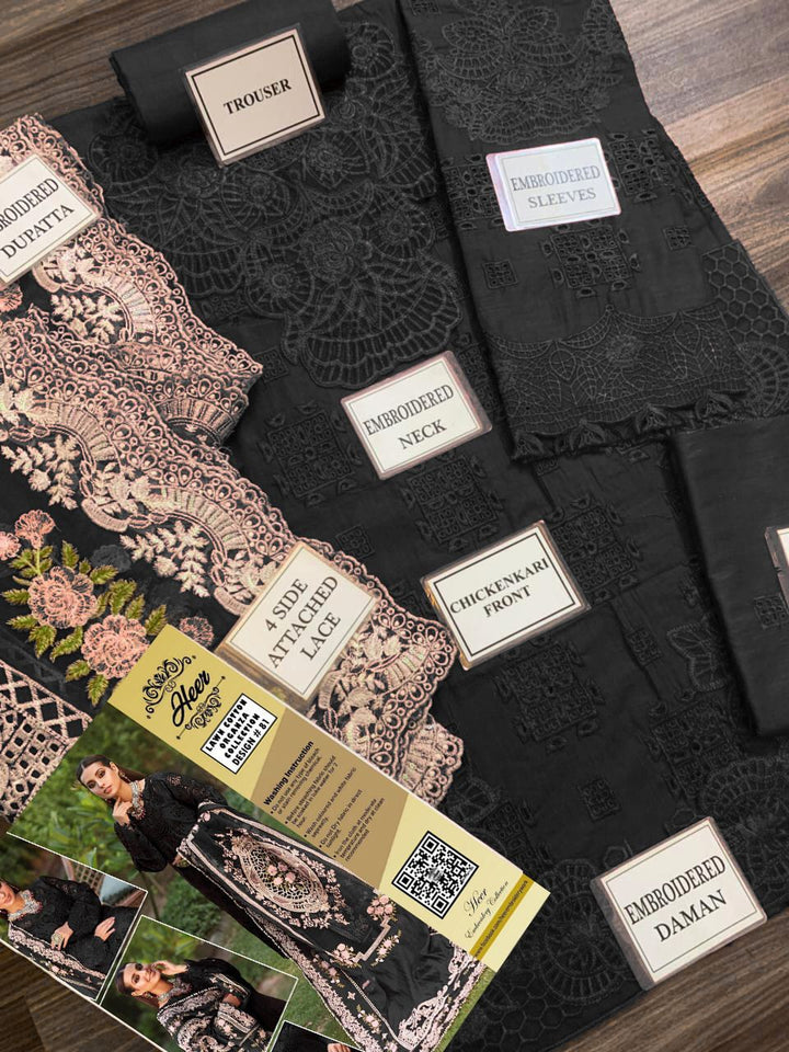 Zainab Chottani Cotton Suit-Cotton Suits-Replica Zone