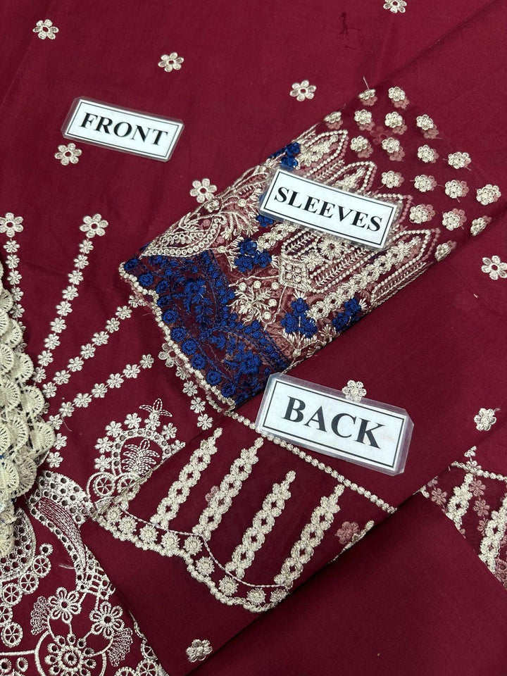 Zainab Chottani Cotton Suit-Cotton Suits-Replica Zone