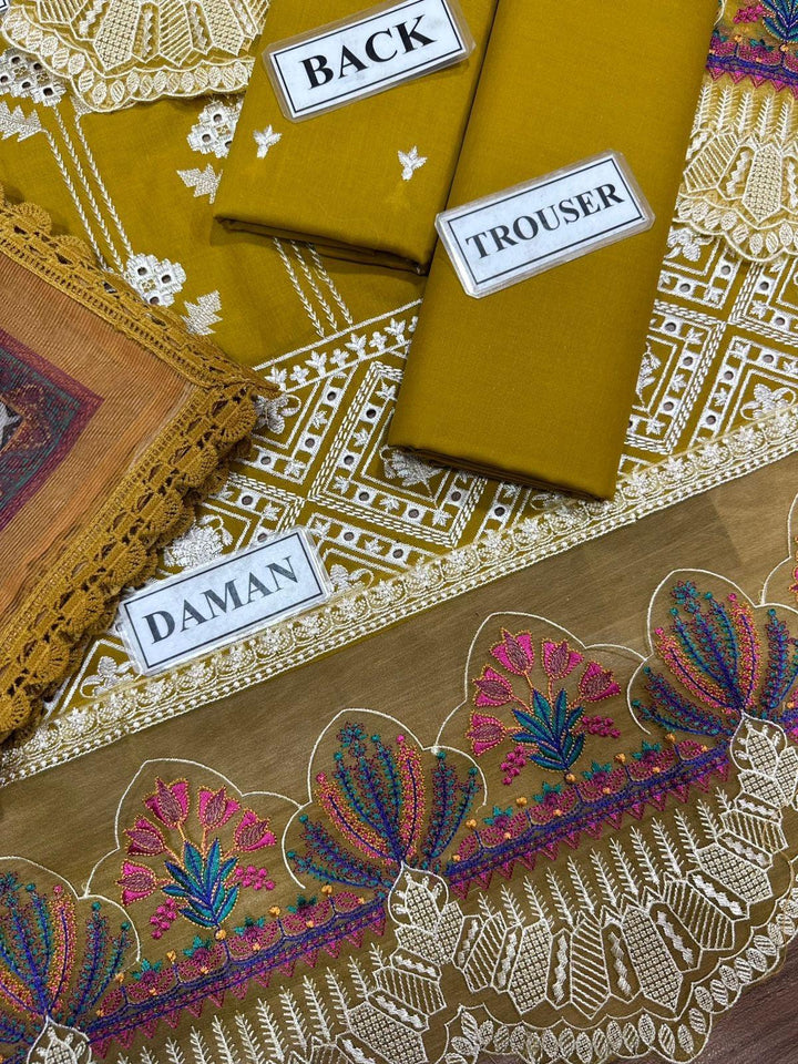 Zainab Chottani Cotton Suit-Cotton Suits-Replica Zone
