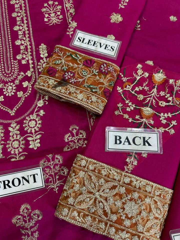Zainab Chottani Cotton Suit-Cotton Suits-Replica Zone