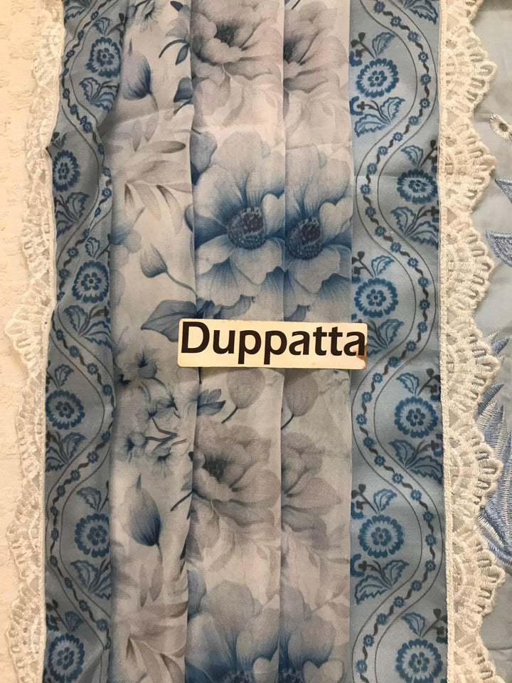 Zainab Chottani Cotton Suit-Cotton Suits-Replica Zone