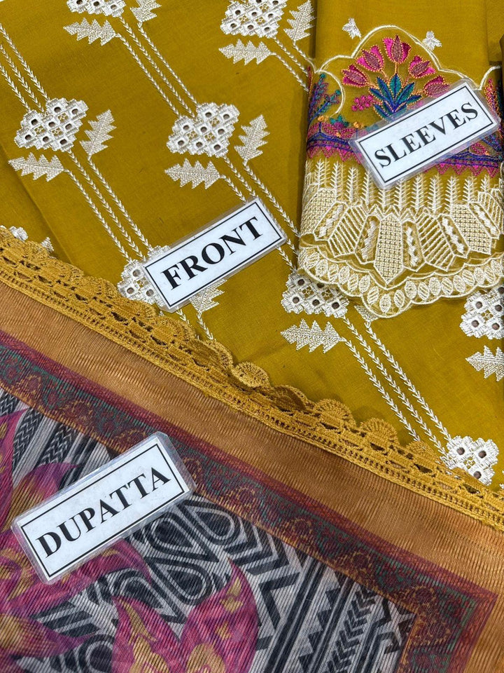 Zainab Chottani Cotton Suit-Cotton Suits-Replica Zone