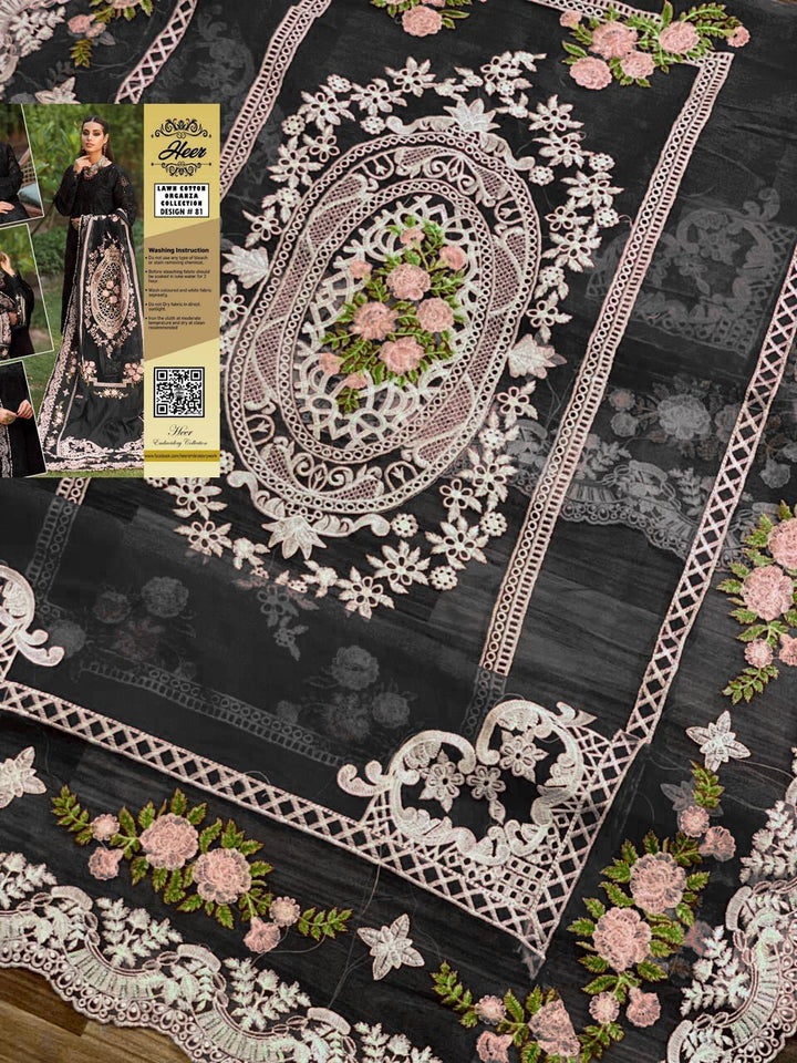 Zainab Chottani Cotton Suit-Cotton Suits-Replica Zone