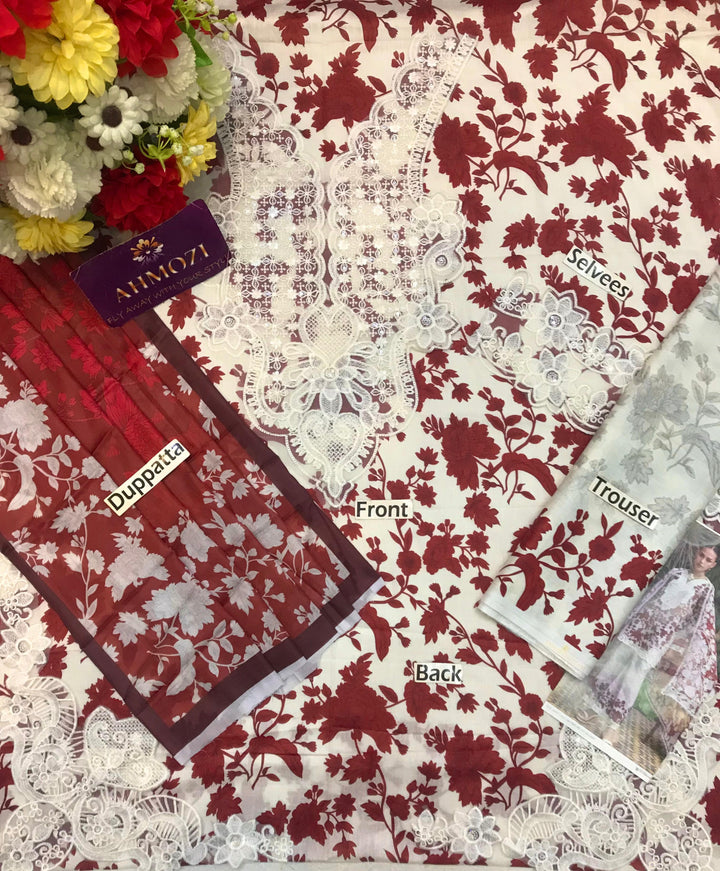 Zainab Chottani Lawn Suit-Lawn Suits-Replica Zone