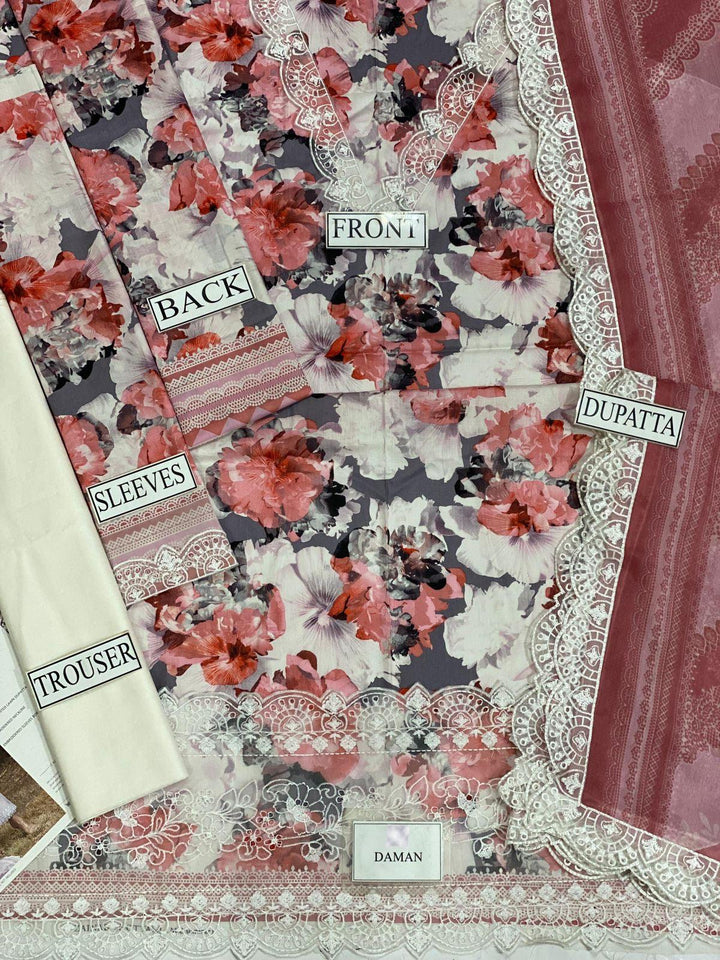 Zainab Chottani Lawn Suit-Lawn Suits-Replica Zone