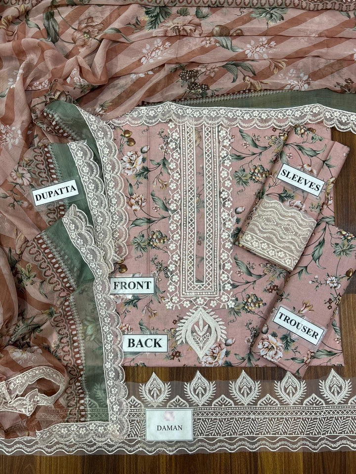 Zainab Chottani Lawn Suit-Lawn Suits-Replica Zone