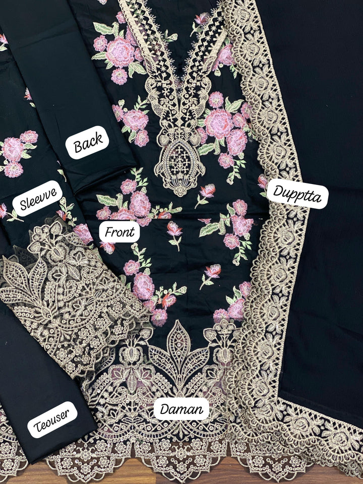 Zainab Chottani Lawn Suit-Lawn Suits-Replica Zone