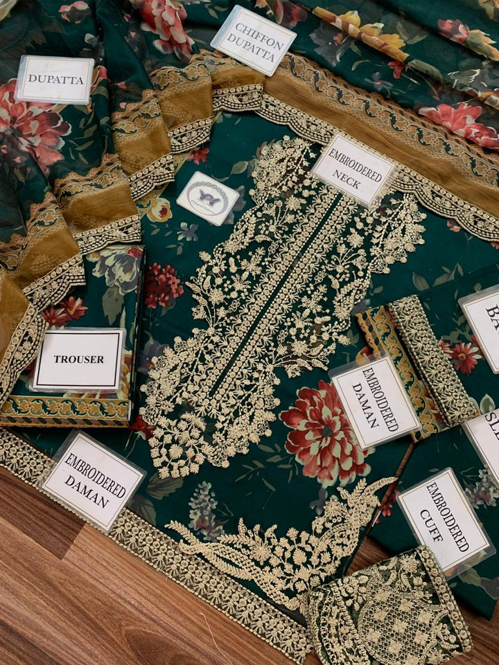 Zainab Chottani Lawn Suit-Lawn Suits-Replica Zone