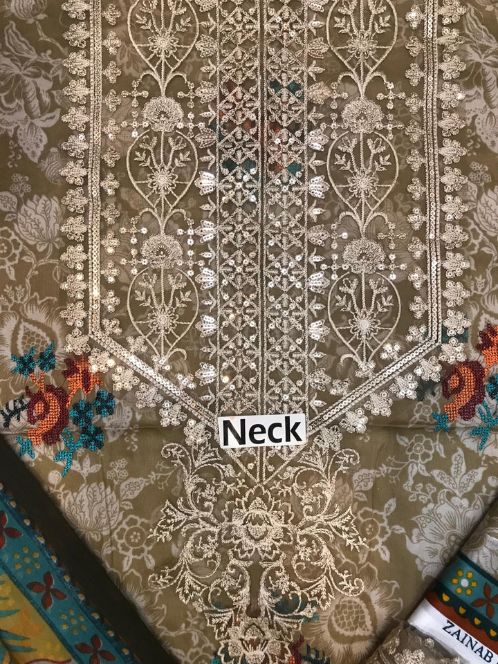 Zainab Chottani Lawn Suit-Lawn Suits-Replica Zone