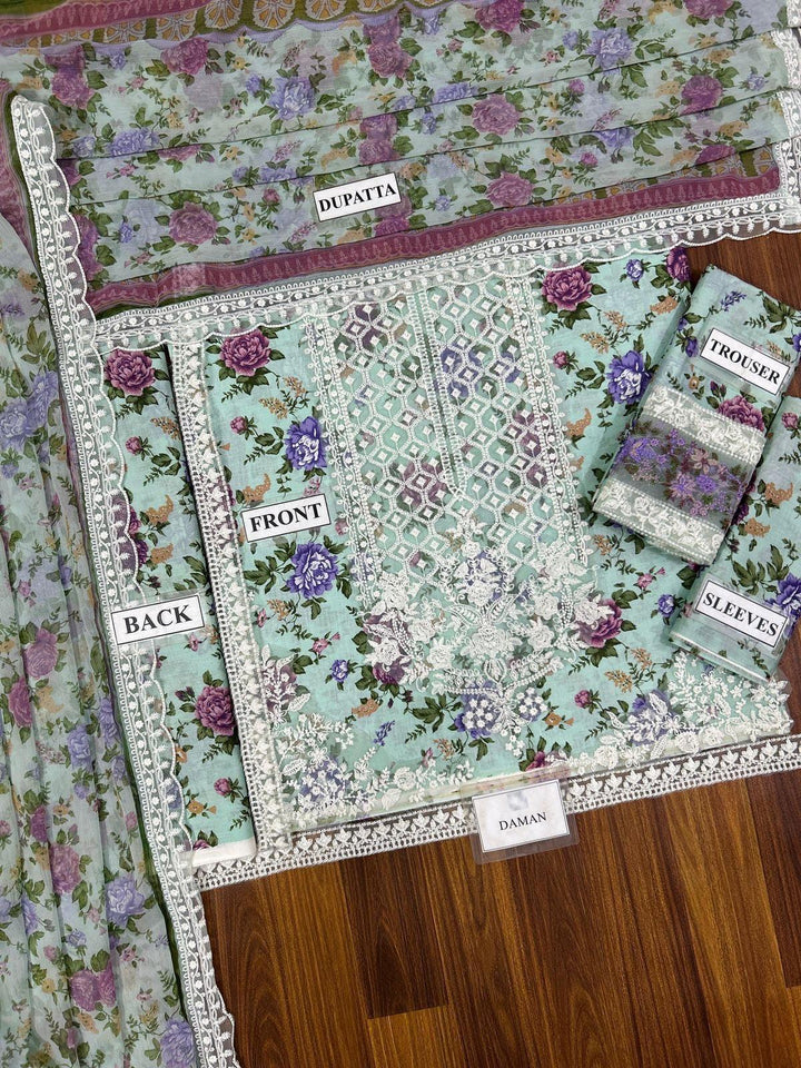 Zainab Chottani Lawn Suit-Lawn Suits-Replica Zone