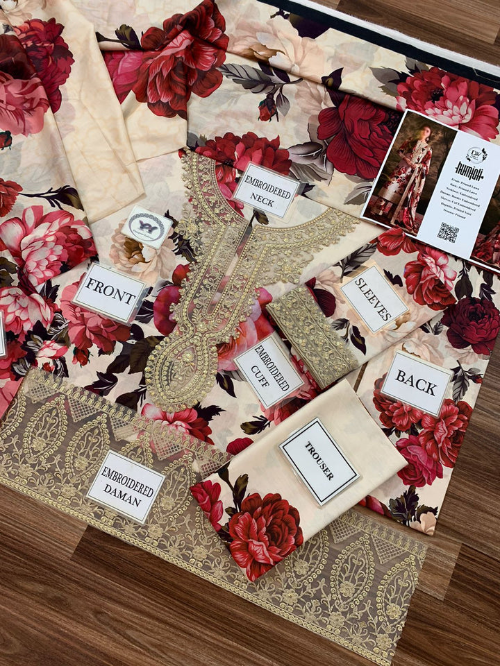 Zainab Chottani Lawn Suit-Lawn Suits-Replica Zone