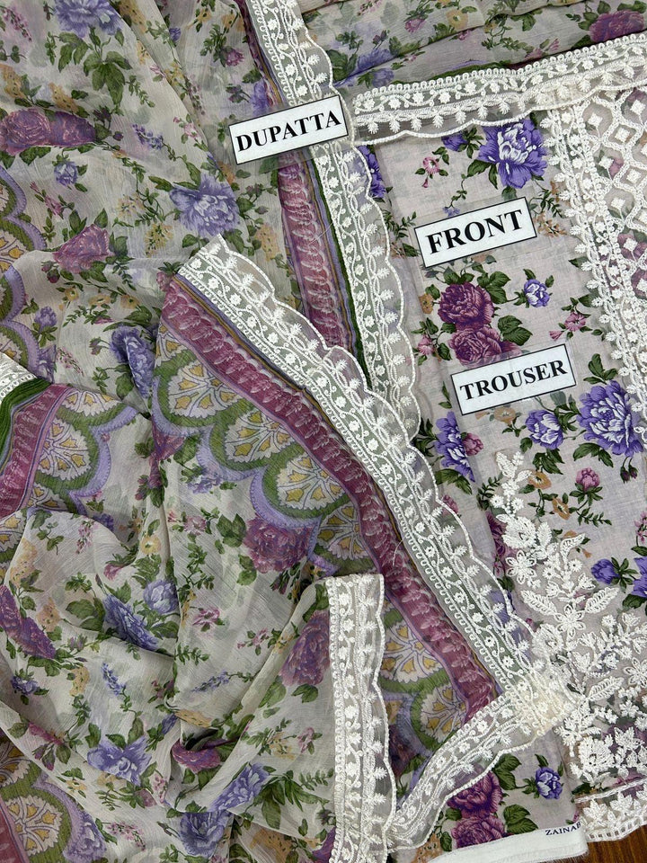 Zainab Chottani Lawn Suit-Lawn Suits-Replica Zone