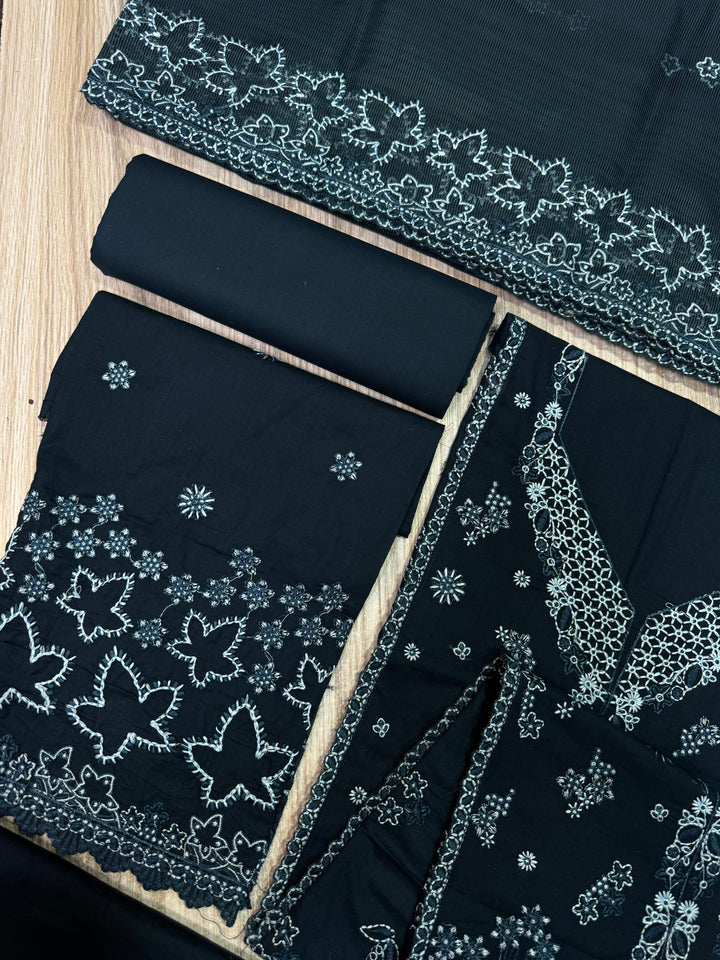 Zara Shahjahan Cotton Suit-Cotton Suits-Replica Zone