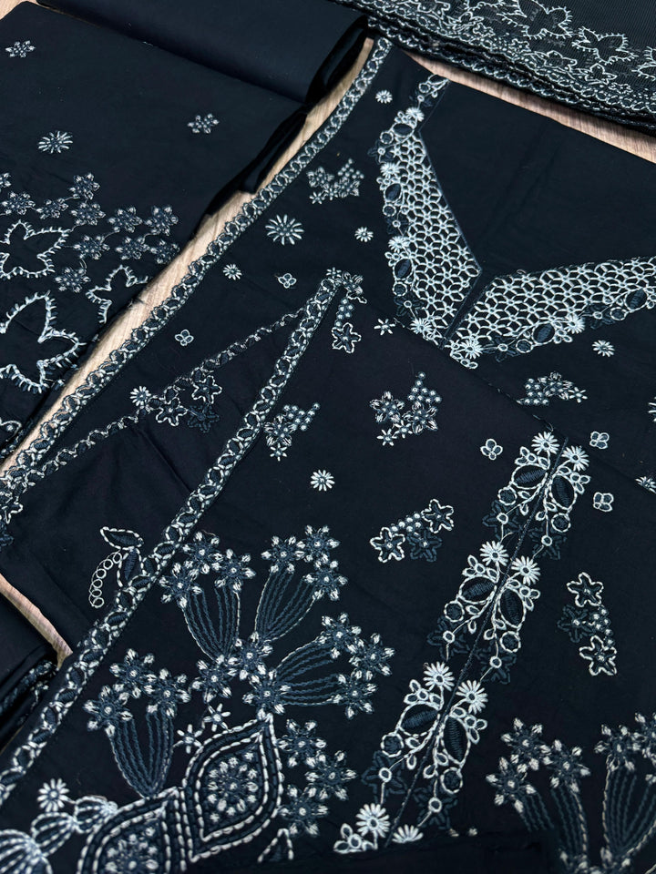 Zara Shahjahan Cotton Suit-Cotton Suits-Replica Zone