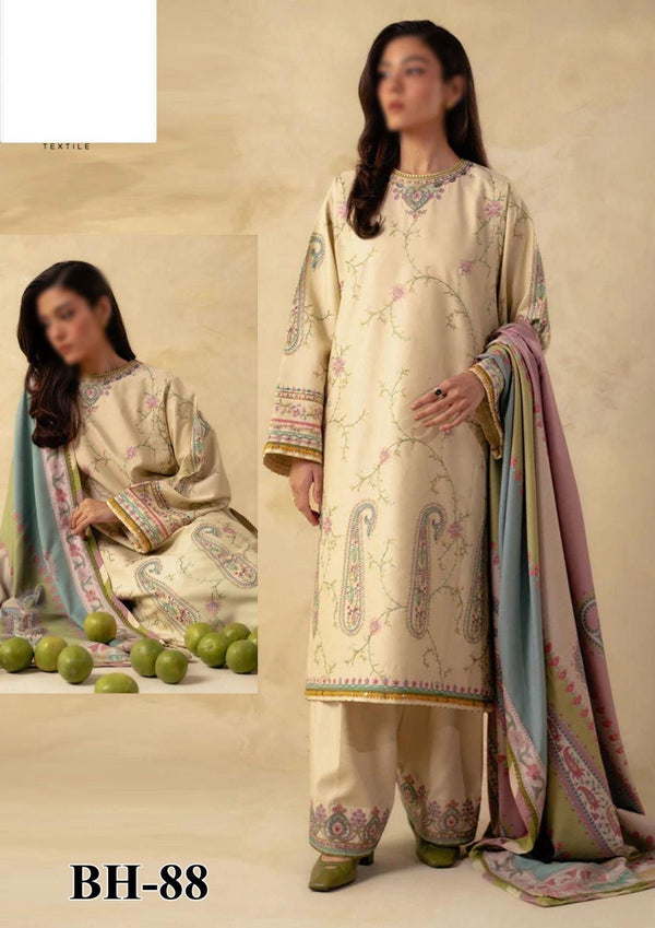 Zara Shahjahan Cotton Suit-Cotton Suits-Replica Zone