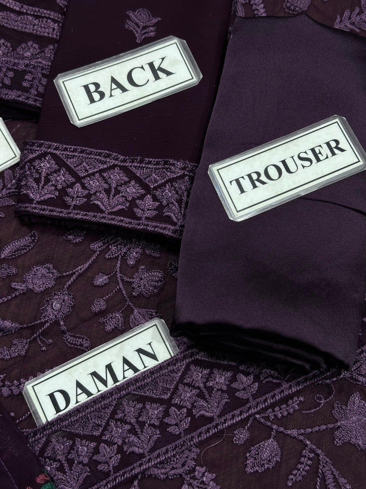 Zarif Chiffon Suit-Replica Suits-Replica Zone